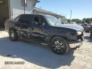2005 Chevrolet Avalanche Z71 with VIN 3GNEK12ZX5G230267, listed as a Copart auction lot 74607694 with Not Provided miles and Salvage Title. Bid and sale history available at DreamBid. Image 4.