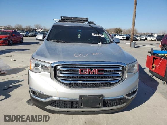 2018 GMC Acadia SLE with VIN 1GKKNSLA4JZ174388, listed as a Copart auction lot 41799795 with 154,454 mi miles and Salvage Title. Bid and sale history available at DreamBid. Image 5.