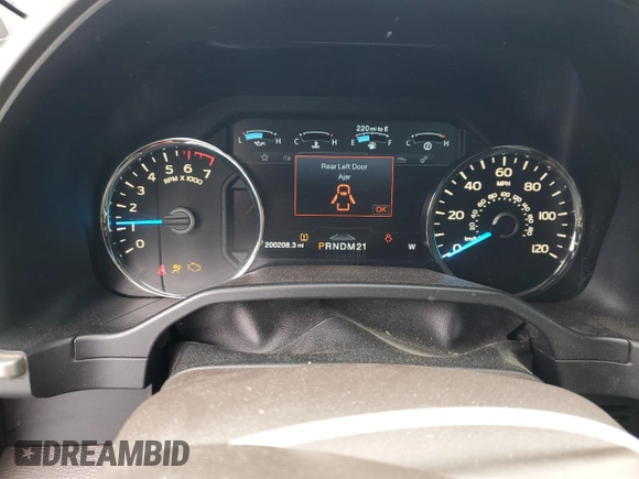 2015 Ford F-150 XLT with VIN 1FTEW1EG3FFA56276, listed as a Copart auction lot 58434115 with 200,208 mi miles and Salvage title. Bid and sale history available at DreamBid. Image 9.