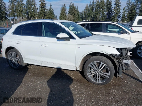 2020 Audi Q5 S line Prestige with VIN WA1F2AFYXL2100908, listed as a IAAI auction lot 41538936 with 80,238 mi miles. Bid and sale history available at carsss.com. Image 14.