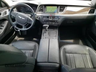 2018 Genesis G80 3.8L with VIN KMHGN4JE0JU238650, listed as a Copart auction lot 63099184 with 83,392 mi miles and Salvage Title. Bid and sale history available at carsss.com. Image 8.