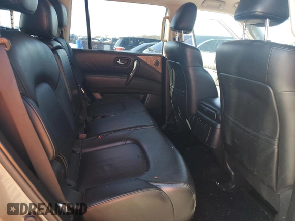 2022 Nissan Armada SL with VIN JN8AY2BD4N9676693, listed as a Copart auction lot 88497815 with 65,351 mi miles and Salvage Title. Bid and sale history available at carsss.com. Image 11.