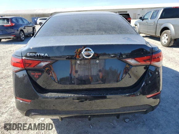 2023 Nissan Sentra S with VIN 3N1AB8BV2PY287687, listed as a Copart auction lot 50057175 with 28,014 mi miles and Salvage Title. Bid and sale history available at DreamBid. Image 6.