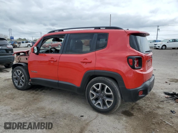 2017 Jeep Renegade Latitude z VIN ZACCJABB7HPG22860, wystawiony jako Copart lot #51043855 z przebiegiem 107 941 mil mil oraz Szkoda całkowita • Salvage title. Historia ofert i sprzedaży dostępna na DreamBid. Obrazek 2.