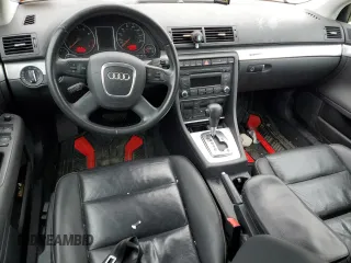 2008 Audi A4 2.0T with VIN WAUDF78E98A166786, listed as a Copart auction lot 84434984 with 182,093 mi miles and Salvage title. Bid and sale history available at DreamBid. Image 8.