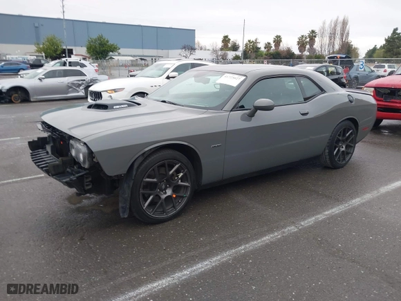 2017 Dodge Challenger R/T with VIN 2C3CDZBT1HH594798, listed as a IAAI auction lot 41725027 with 67,894 mi miles. Bid and sale history available at carsss.com. Image 18.