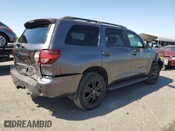 2021 Toyota Sequoia TRD Sport with VIN 5TDCY5B12MS184563, listed as a Copart auction lot 69412933 with 24,110 mi miles. Bid and sale history available at carsss.com. Image 3.