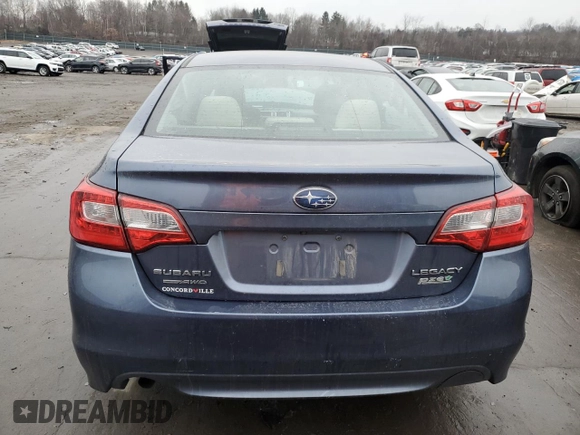 2017 Subaru Legacy with VIN 4S3BNAB65H3004640, listed as a Copart auction lot 78056113 with 0 mi miles. Bid and sale history available at carsss.com. Image 6.