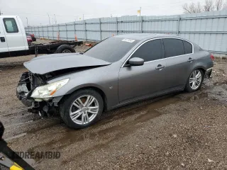 2015 Infiniti Q40 with VIN JN1CV6AR1FM522039, listed as a Copart auction lot 80275544 with 96,309 mi miles and Salvage Title. Bid and sale history available at carsss.com. Image 1.