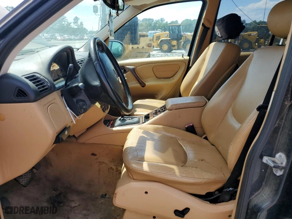 1999 Mercedes-Benz M-Class with VIN 4JGAB72E7XA107952, listed as a Copart auction lot 58559244 with 175,236 mi miles and Non Repairable. Bid and sale history available at carsss.com. Image 7.