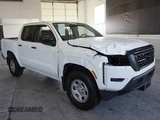 2022 Nissan Frontier S with VIN 1N6ED1EK0NN685862, listed as a Copart auction lot 48057035 with 28,515 mi miles and Salvage Title. Bid and sale history available at carsss.com. Image 1.
