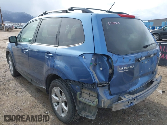 2015 Subaru Forester 2.5i Premium with VIN JF2SJADC6FG503646, listed as a IAAI auction lot 41861221 with 135,361 mi miles. Bid and sale history available at carsss.com. Image 3.