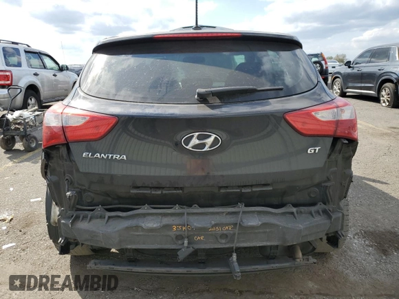 2016 Hyundai Elantra GT with VIN KMHD35LH4GU306673, listed as a Copart auction lot 74890304 with 115,586 mi miles and Salvage Title. Bid and sale history available at carsss.com. Image 6.