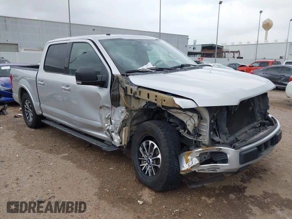 2018 Ford F-150 XL with VIN 1FTEW1CP8JKC66326, listed as a IAAI auction lot 41937917 with 204,091 mi miles. Bid and sale history available at carsss.com. Image 1.