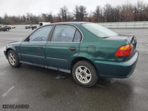 1999 Honda Civic LX with VIN 1HGEJ6679XL021479, listed as a Copart auction lot 49599875 with 216,790 mi miles and Clean Title. Bid and sale history available at carsss.com. Image 2.