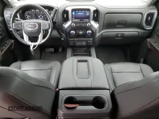 2021 GMC Sierra 1500 Limited SLT with VIN 1GTU9DET6MZ381209, listed as a Copart auction lot 71109394 with 44,649 mi miles and Salvage Title. Bid and sale history available at carsss.com. Image 8.
