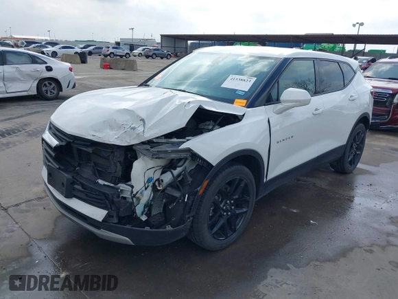 2021 Chevrolet Blazer LT z VIN 3GNKBCRS3MS576373, wystawiony jako IAAI lot #41538823 z przebiegiem 89 181 mil mil oraz . Historia ofert i sprzedaży dostępna na DreamBid. Obrazek 20.