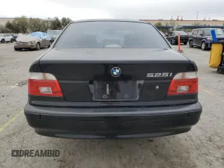 2003 BMW 5 Series 525i with VIN WBADT334X3GF43957, listed as a Copart auction lot 47324795 with 167,248 mi miles and Salvage Title. Bid and sale history available at carsss.com. Image 6.