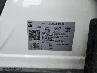 2022 Chevrolet Traverse LT Leather with VIN 1GNEVHKW7NJ156164, listed as a Copart auction lot 50160045 with 45,424 mi miles and Salvage Title. Bid and sale history available at carsss.com. Image 13.