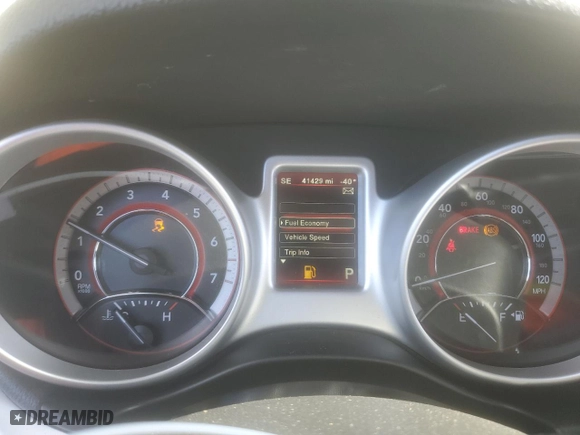 2018 Dodge Journey GT with VIN 3C4PDCEG1JT380495, listed as a Copart auction lot 52032675 with 41,429 mi miles and Clean Title. Bid and sale history available at carsss.com. Image 9.