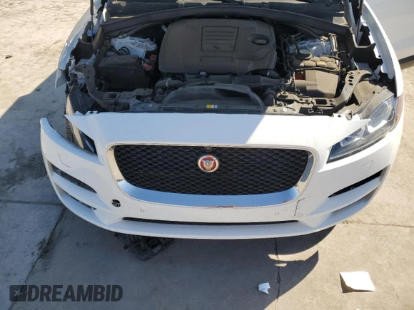 2020 Jaguar F-Pace 25t Prestige with VIN SADCK2FX7LA657601, listed as a Copart auction lot 45819725 with 48,568 mi miles and Salvage title. Bid and sale history available at DreamBid. Image 14.