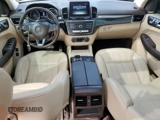 2018 Mercedes-Benz GLS 450 with VIN 4JGDF6EE7JB149174, listed as a Copart auction lot 49499445 with 90,870 mi miles and Salvage Title. Bid and sale history available at DreamBid. Image 8.