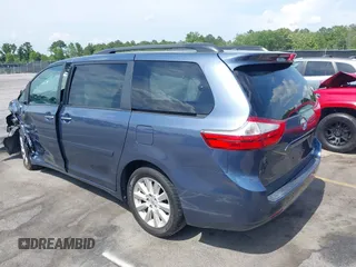 2016 Toyota Sienna Limited with VIN 5TDDK3DC1GS137831, listed as a IAAI auction lot 42286909 with 151,904 mi miles and . Bid and sale history available at DreamBid. Image 3.