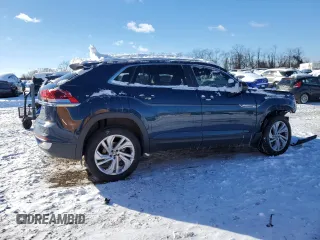 2020 Volkswagen Atlas SEL with VIN 1V2ME2CA8LC219017, listed as a Copart auction lot 87255214 with 46,857 mi miles and Salvage title. Bid and sale history available at DreamBid. Image 3.