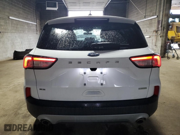 2020 Ford Escape SE with VIN 1FMCU9G65LUB72615, listed as a Copart auction lot 54706065 with 26,253 mi miles and Salvage Title. Bid and sale history available at carsss.com. Image 6.