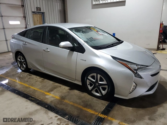 2017 Toyota Prius Two with VIN JTDKARFU0H3041193, listed as a Copart auction lot 53098965 with 74,166 mi miles and Salvage Title. Bid and sale history available at carsss.com. Image 4.