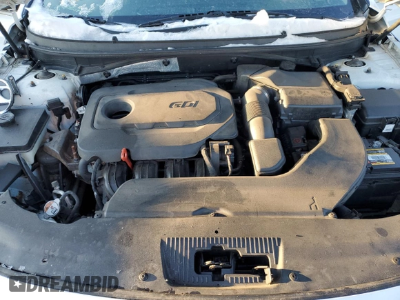 2015 Hyundai Sonata 2.4L SE with VIN 5NPE24AF9FH256479, listed as a Copart auction lot 42249475 with 140,529 mi miles and Clean Title. Bid and sale history available at carsss.com. Image 11.