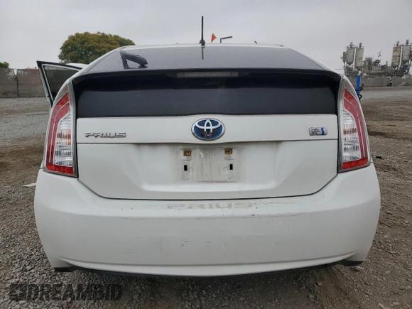 2013 Toyota Prius One z VIN JTDKN3DU2D1681965, wystawiony jako Copart lot #60545365 z przebiegiem 169 392 mil mil oraz Szkoda całkowita • Salvage title. Historia ofert i sprzedaży dostępna na DreamBid. Obrazek 6.