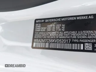 2019 BMW 2 Series 230i with VIN WBA2M7C56KVD52017, listed as a IAAI auction lot 41922976 with 42,194 mi miles and . Bid and sale history available at carsss.com. Image 9.