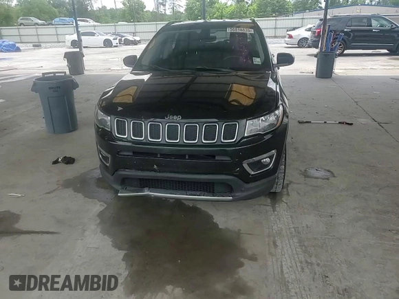 2018 Jeep Compass Limited with VIN 3C4NJDCBXJT258828, listed as a Copart auction lot 56818835 with 115,721 mi miles and Salvage title. Bid and sale history available at DreamBid. Image 13.