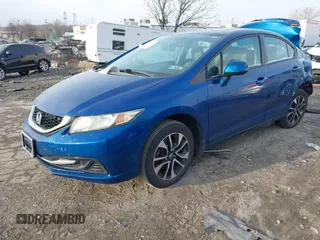 2013 Honda Civic EX with VIN 19XFB2F89DE251299, listed as a IAAI auction lot 41593767 with Not Provided miles and . Bid and sale history available at DreamBid. Image 2.