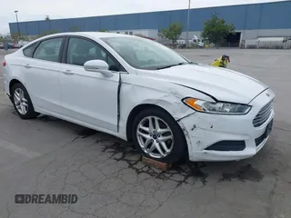 2016 Ford Fusion SE with VIN 3FA6P0H75GR118195, listed as a IAAI auction lot 41956743 with 175,544 mi miles. Bid and sale history available at carsss.com. Image 1.