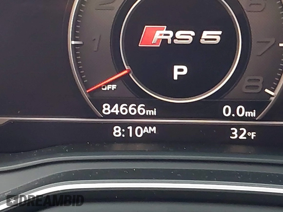2019 Audi RS 5 Sportback z VIN WUABWCF54KA908298, wystawiony jako IAAI lot #41973097 z przebiegiem 84 666 mil mil oraz . Historia ofert i sprzedaży dostępna na DreamBid. Obrazek 14.