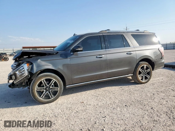 2020 Ford Expedition Max Limited z VIN 1FMJK1KT9LEA55982, wystawiony jako Copart lot #58205395 z przebiegiem 44 408 mil mil oraz Szkoda całkowita • Salvage title. Historia ofert i sprzedaży dostępna na DreamBid. Obrazek 1.
