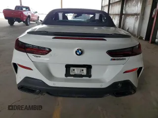 2019 BMW 8 Series M850i xDrive with VIN WBAFY4C53KBX39806, listed as a Copart auction lot 52858694 with 0 mi miles. Bid and sale history available at carsss.com. Image 6.