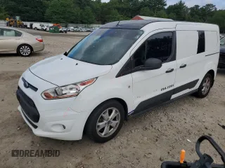 2017 Ford Transit Connect XLT with VIN NM0LS7F72H1329547, listed as a Copart auction lot 64703355 with 160,660 mi miles and Salvage title. Bid and sale history available at DreamBid. Image 1.