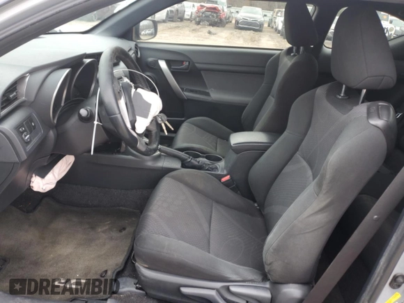 2012 Scion tC with VIN JTKJF5C77C3026437, listed as a Copart auction lot 45484865 with 215,709 mi miles and Salvage Title. Bid and sale history available at carsss.com. Image 7.