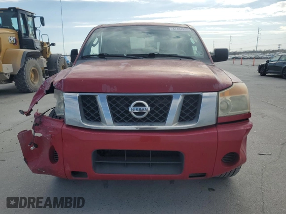 2009 Nissan Titan SE with VIN 1N6BA07D29N304135, listed as a Copart auction lot 47484265 with 133,548 mi miles and Salvage Title. Bid and sale history available at carsss.com. Image 5.