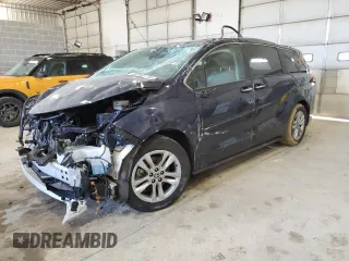 2022 Toyota Sienna Limited with VIN 5TDZSKFC2NS047453, listed as a Copart auction lot 48284775 with 0 mi miles and Salvage Title. Bid and sale history available at carsss.com. Image 1.
