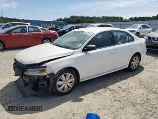 2013 Volkswagen Jetta S with VIN 3VW2K7AJ6DM377015, listed as a Copart auction lot 61820795 with 183,852 mi miles and Salvage title. Bid and sale history available at DreamBid. Image 1.