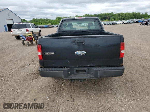 2007 Ford F-150 XL with VIN 1FTPX12V37FB11738, listed as a Copart auction lot 57666005 with 117,047 mi miles and Clean title. Bid and sale history available at DreamBid. Image 6.