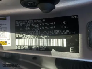 2019 Toyota 4Runner SR5 with VIN JTEBU5JR1K5640677, listed as a Copart auction lot 45236155 with 0 mi miles and Salvage Title. Bid and sale history available at carsss.com. Image 13.