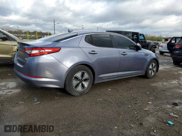 2012 Kia Optima Hybrid with VIN KNAGM4AD5C5027582, listed as a Copart auction lot 53767245 with 149,026 mi miles and Clean Title. Bid and sale history available at carsss.com. Image 3.