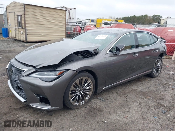2021 Lexus LS with VIN JTHD51FF7M5013906, listed as a IAAI auction lot 40798850 with 16,535 mi miles. Bid and sale history available at carsss.com. Image 18.