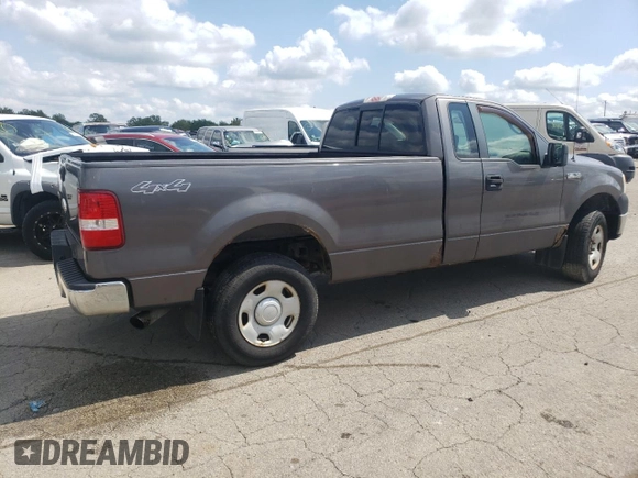 2008 Ford F-150 XL with VIN 1FTRF14V08KD79468, listed as a Copart auction lot 64809654 with 146,005 mi miles and Clean Title. Bid and sale history available at carsss.com. Image 3.