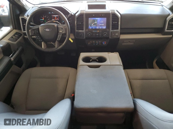 2020 Ford F-150 XL with VIN 1FTEW1EP6LFB15462, listed as a Copart auction lot 54035435 with 42,818 mi miles and Salvage title. Bid and sale history available at DreamBid. Image 8.